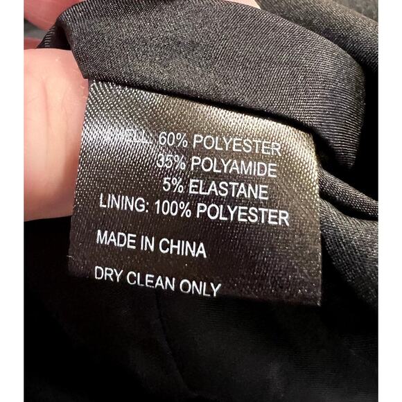 Cynthia Rowley Patchwork Slip Dress Size 8 Black Purple Fairy Whimsy Goth Funky - Picture 8 of 8